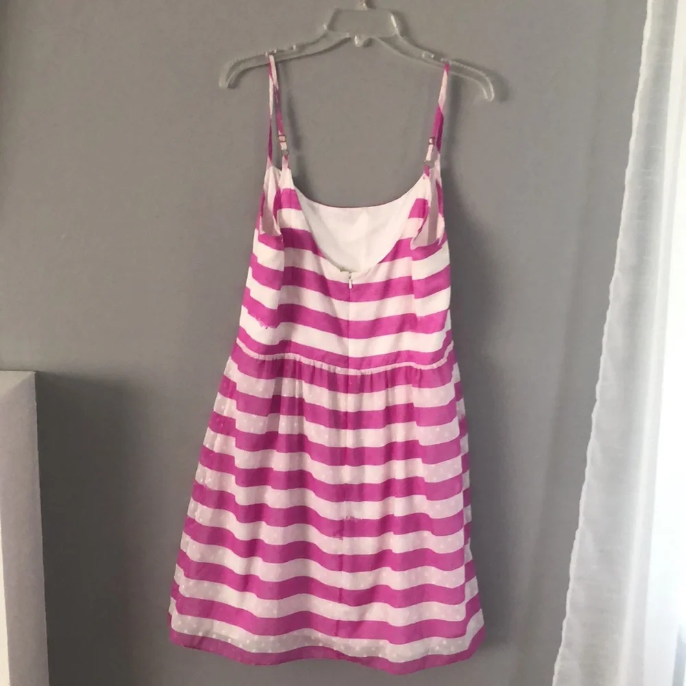 Lilly Pulitzer Pink and White Dress Size 14 - Picture 6 of 6